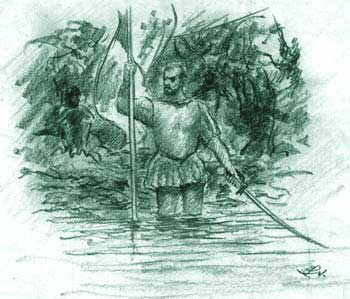 Francisco de Orellana descubre el Gran R�o de las Amazonas para Gloria de Quito y Honor de Espa�a