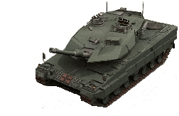 Tanque de Guerra Leopard (Dibujo; Tanques Leopardos tienen los amigos chilenos)